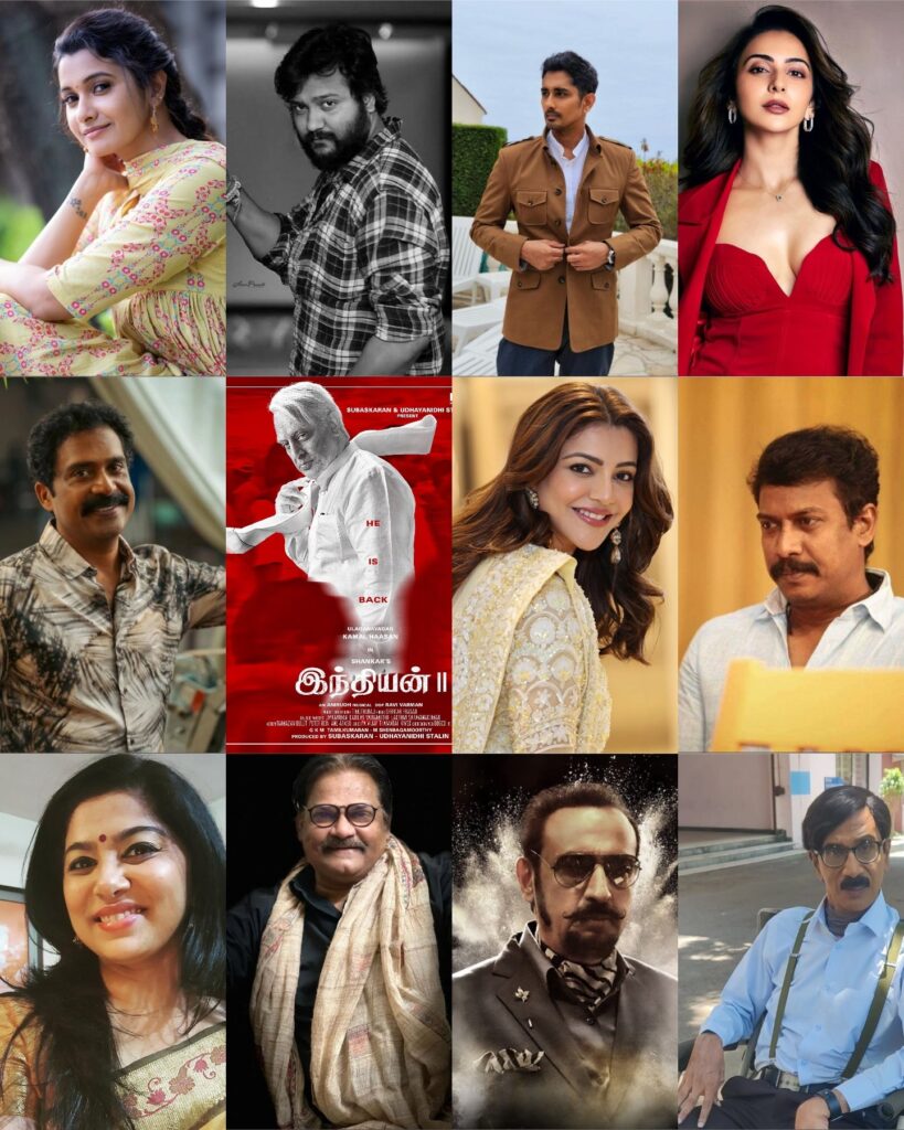 Indian 2 Star Cast