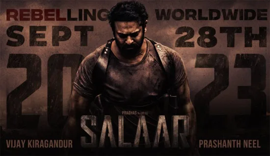 salaar movie release date

